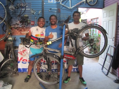 Lou, Eddy, Me And The Bike Mechanic