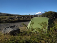 Camping under Cotopaxi